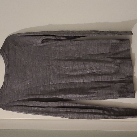 Abercrombie & Fitch sweater/top, gray, 100% wool - Picture 4 of 5